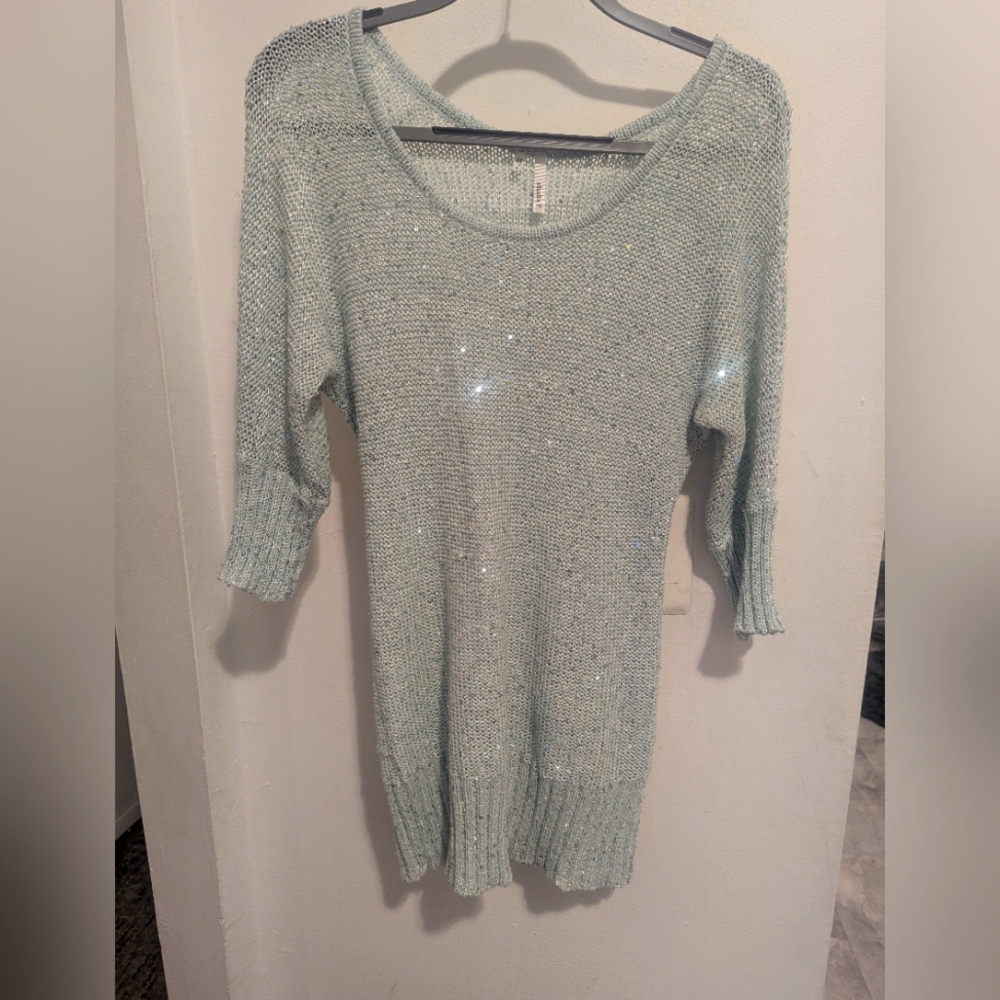 Green Sweater Dress